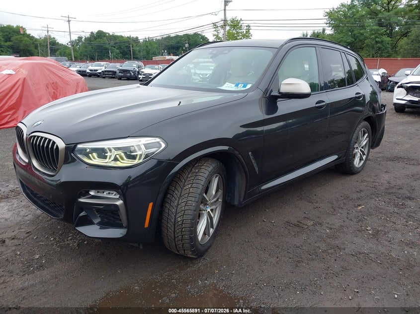 2018 BMW X3 VIN 5UXTS3C53J0Y96519 IAAI salvage auction — REAR END, Salvage (Idaho), sold $9,800 on 2026-07-31 (photo 2)