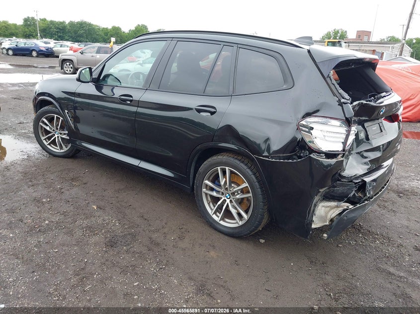 2018 BMW X3 VIN 5UXTS3C53J0Y96519 IAAI salvage auction — REAR END, Salvage (Idaho), sold $9,800 on 2026-07-31 (photo 3)