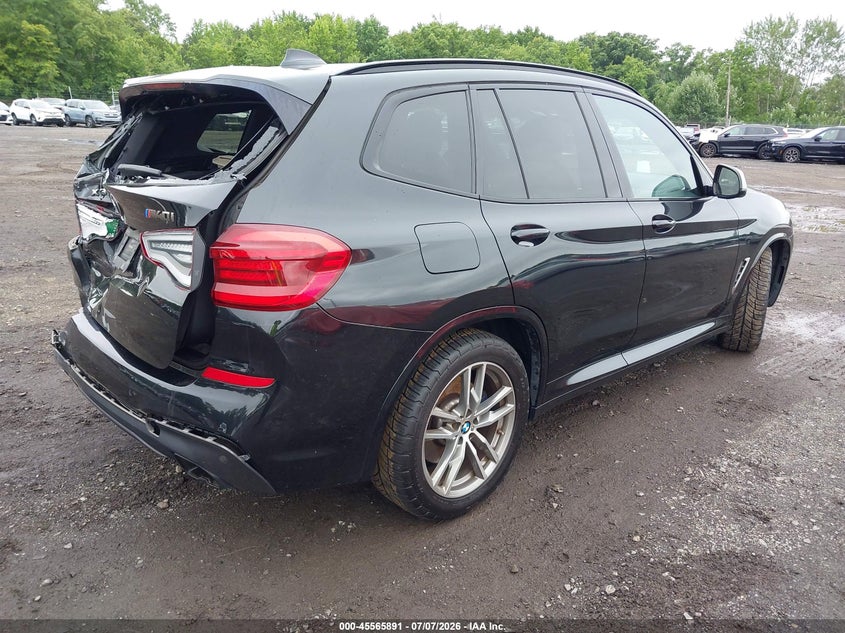 2018 BMW X3 VIN 5UXTS3C53J0Y96519 IAAI salvage auction — REAR END, Salvage (Idaho), sold $9,800 on 2026-07-31 (photo 4)