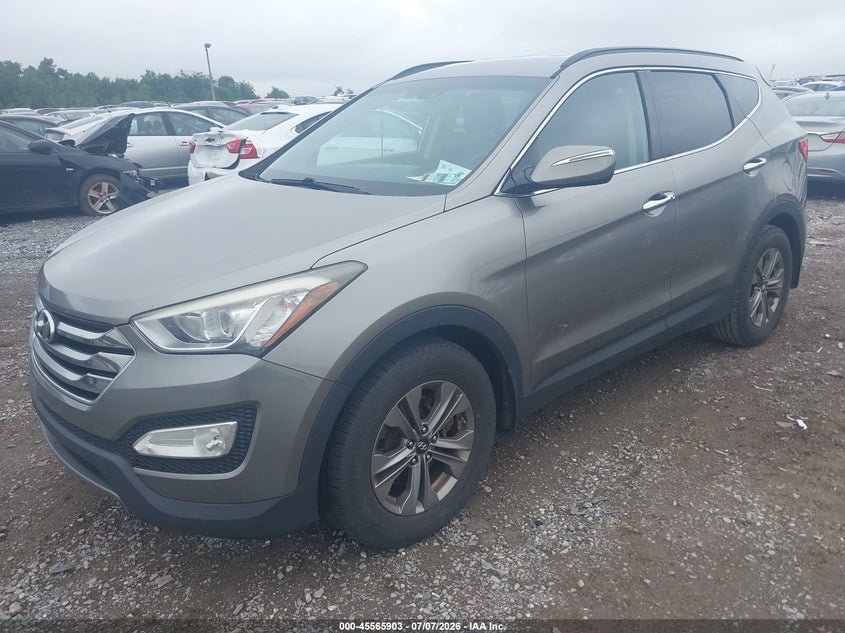 2015 Hyundai Santa fe VIN 5XYZUDLB1FG290946 IAAI salvage auction — SIDE, Salvage (Pennsylvania), sold $1,850 on 2026-07-24 (photo 2)