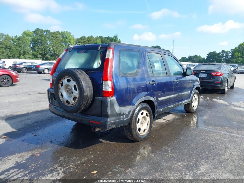 2005 Honda Cr-v VIN SHSRD68595U301852 IAAI salvage auction — NORMAL WEAR, Clear (Georgia), sold $525 on 2026-07-29 (photo 4)