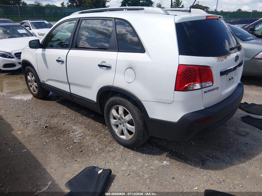 2012 Kia Sorento VIN 5XYKTCA65CG272997 IAAI salvage auction — NORMAL WEAR, Original (Kentucky), sold $825 on 2026-07-29 (photo 3)