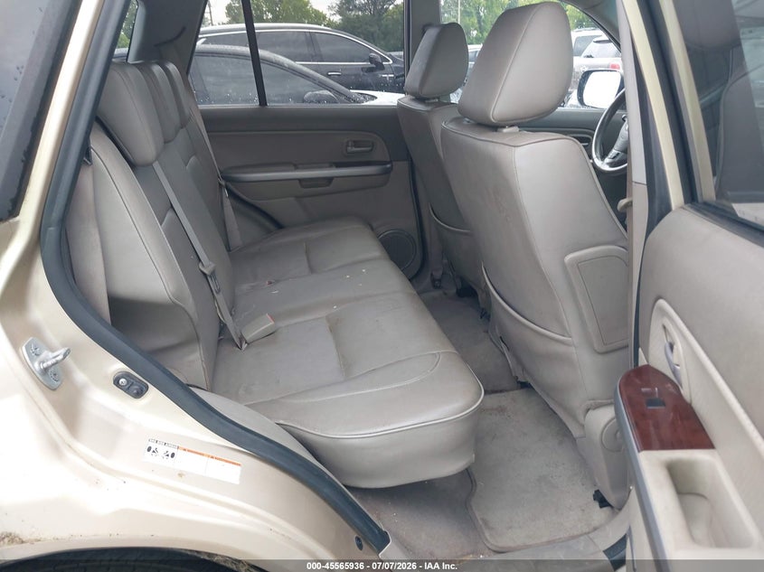 2007 Suzuki Grand vitara VIN JS3TD947974201302 IAAI salvage auction — NORMAL WEAR, Clear (Tennessee), sold $575 on 2026-07-14 (photo 8)