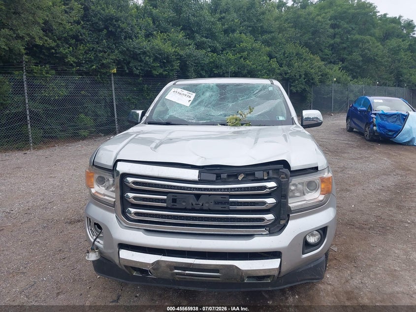 2018 Gmc Canyon VIN 1GTG6DEN0J1142479 IAAI salvage auction — FRONT & REAR, Salvage (Pennsylvania), sold $7,000 on 2026-08-01 (photo 6)
