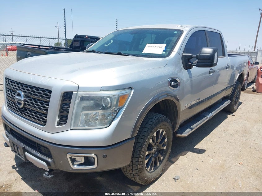 2016 Nissan TITAN VIN 1N6AA1F43GN508149 IAAI salvage auction — HAIL, Original (Texas), sold $8,575 on 2026-09-01 (photo 2)