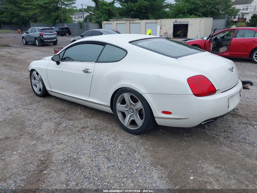 2005 Bentley Continental VIN SCBCR63W55C027905 IAAI salvage auction — NORMAL WEAR, Clear (New Jersey), sold $3,550 on 2026-07-28 (photo 3)