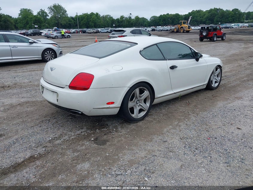 2005 Bentley Continental VIN SCBCR63W55C027905 IAAI salvage auction — NORMAL WEAR, Clear (New Jersey), sold $3,550 on 2026-07-28 (photo 4)