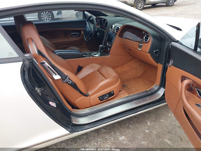 2005 Bentley Continental VIN SCBCR63W55C027905 IAAI salvage auction — NORMAL WEAR, Clear (New Jersey), sold $3,550 on 2026-07-28 (photo 5)