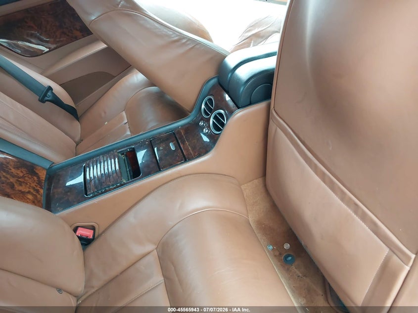 2005 Bentley Continental VIN SCBCR63W55C027905 IAAI salvage auction — NORMAL WEAR, Clear (New Jersey), sold $3,550 on 2026-07-28 (photo 8)