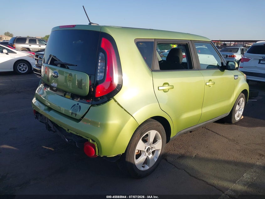 2018 Kia Soul VIN KNDJN2A28J7902728 IAAI salvage auction — THEFT, Salvage (Arizona), sold $300 on 2026-07-28 (photo 4)