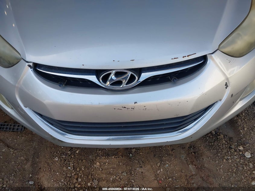 2012 Hyundai Elantra VIN KMHDH4AE8CU208082 IAAI salvage auction — NORMAL WEAR, Clear (Georgia), sold $875 on 2026-07-10 (photo 6)