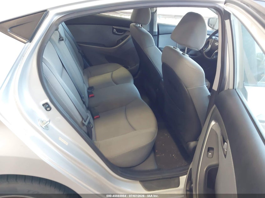 2012 Hyundai Elantra VIN KMHDH4AE8CU208082 IAAI salvage auction — NORMAL WEAR, Clear (Georgia), sold $875 on 2026-07-10 (photo 8)