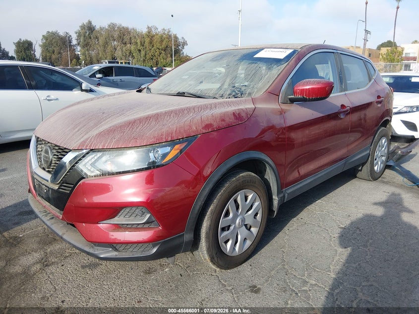 2020 Nissan Rogue VIN JN1BJ1CV0LW272586 IAAI salvage auction — REAR END, Salvage Title, sold $3,700 on 2026-07-30 (photo 2)
