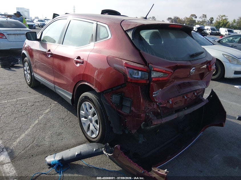 2020 Nissan Rogue VIN JN1BJ1CV0LW272586 IAAI salvage auction — REAR END, Salvage Title, sold $3,700 on 2026-07-30 (photo 3)