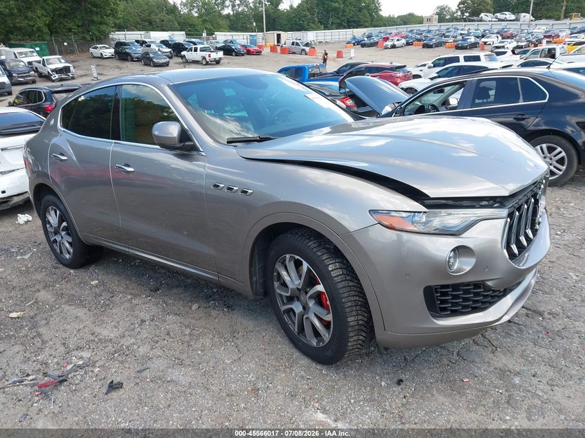 2017 Maserati Levante VIN ZN661XUA3HX236209 IAAI salvage auction — FRONT END, Salvage Title, sold $2,900 on 2026-09-23 (photo 1)