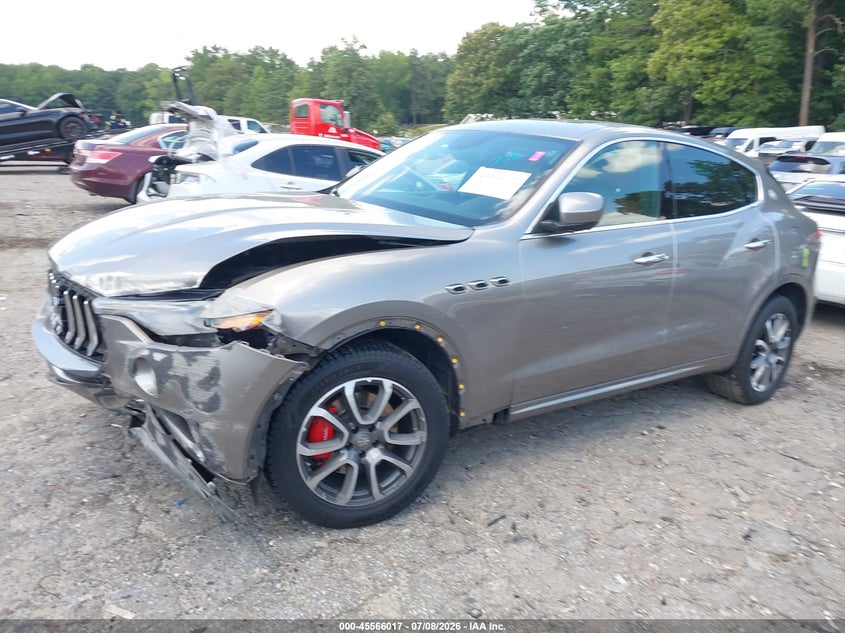 2017 Maserati Levante VIN ZN661XUA3HX236209 IAAI salvage auction — FRONT END, Salvage Title, sold $2,900 on 2026-09-23 (photo 2)