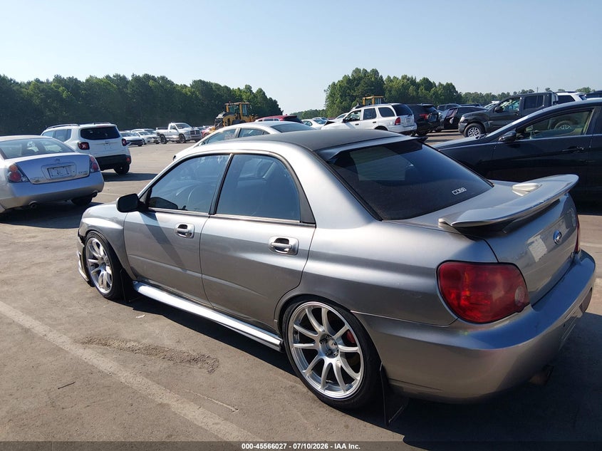 2007 Subaru Impreza VIN JF1GD74667G511228 IAAI salvage auction — SIDE, Salvage (North Carolina), sold $800 on 2026-07-22 (photo 3)