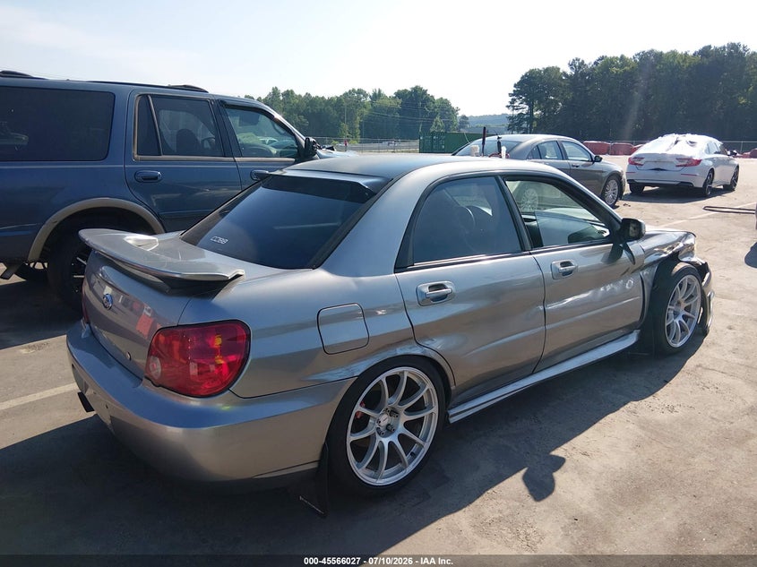 2007 Subaru Impreza VIN JF1GD74667G511228 IAAI salvage auction — SIDE, Salvage (North Carolina), sold $800 on 2026-07-22 (photo 4)