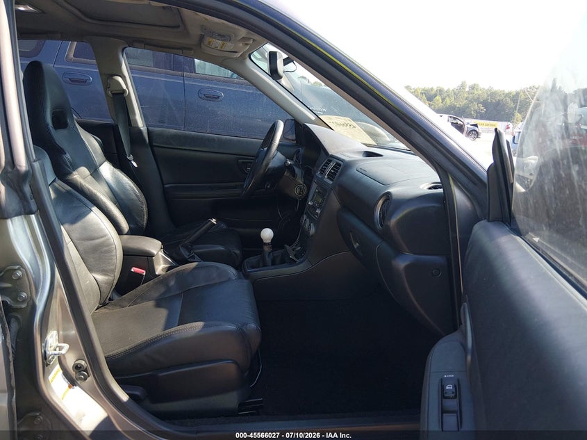 2007 Subaru Impreza VIN JF1GD74667G511228 IAAI salvage auction — SIDE, Salvage (North Carolina), sold $800 on 2026-07-22 (photo 5)