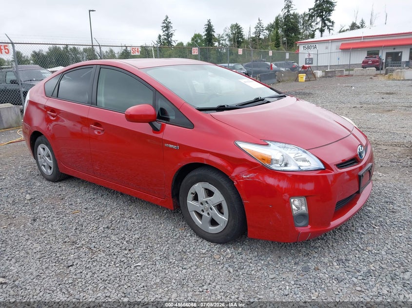 2011 Toyota Prius VIN JTDKN3DU6B1477196 IAAI salvage auction — RIGHT FRONT, Bill Of Sale (Washington), sold $1,050 on 2026-07-29 (photo 1)