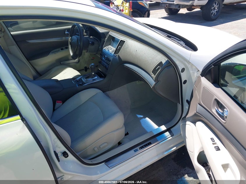 2013 Infiniti G VIN JN1CV6AP9DM304202 IAAI salvage auction — REAR END, Salvage Title, sold $5,150 on 2026-07-16 (photo 5)