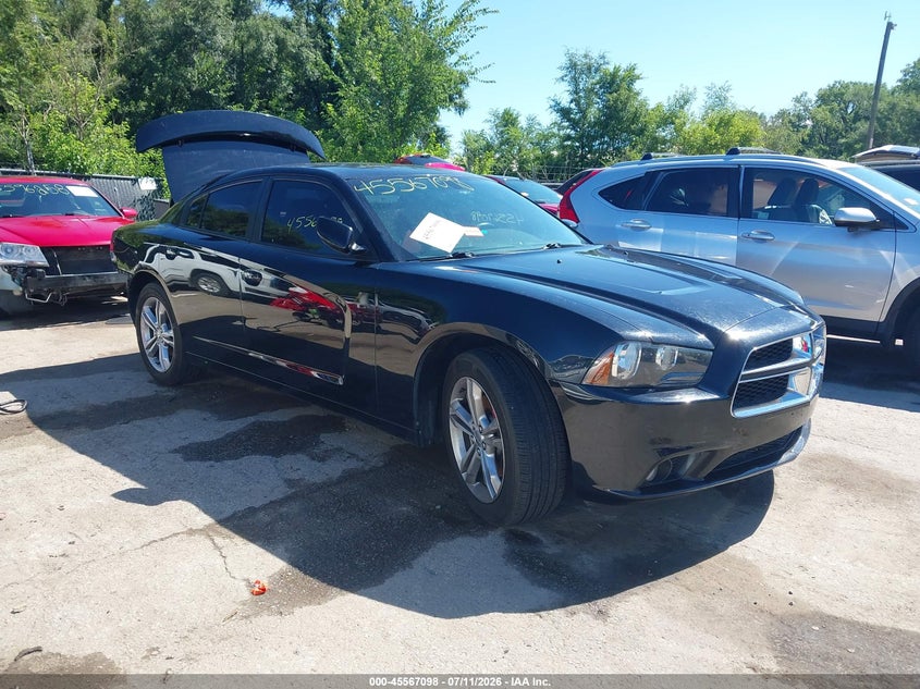 2012 Dodge Charger VIN 2C3CDXJG5CH183924 IAAI salvage auction — REAR END, Salvage (Kansas), sold $600 on 2026-07-31 (photo 1)