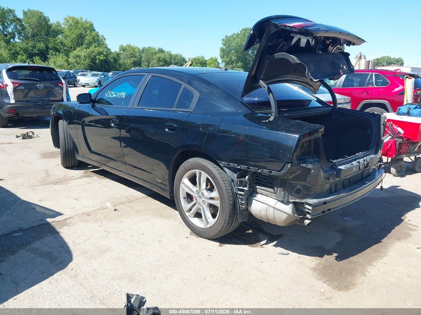 2012 Dodge Charger VIN 2C3CDXJG5CH183924 IAAI salvage auction — REAR END, Salvage (Kansas), sold $600 on 2026-07-31 (photo 3)