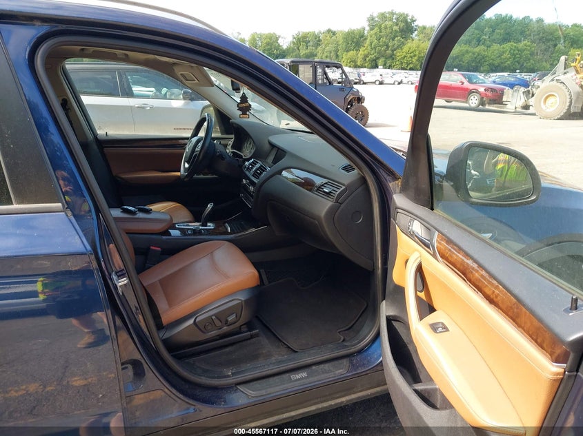 2015 BMW X3 VIN 5UXWX9C50F0D49896 IAAI salvage auction — NORMAL WEAR, Clear (Michigan), sold $675 on 2026-07-27 (photo 5)