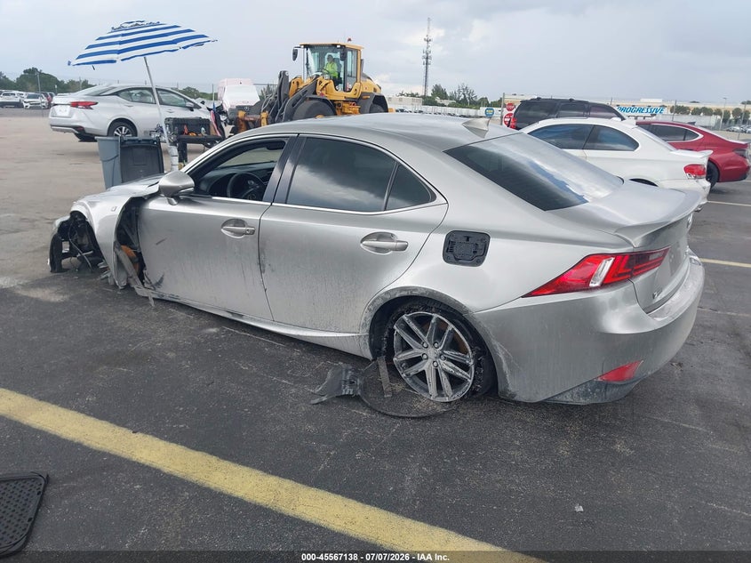 2015 Lexus Is VIN JTHCF1D2XF5028492 IAAI salvage auction — SIDE, Rebuildable (Florida), sold $25 on 2026-07-30 (photo 3)