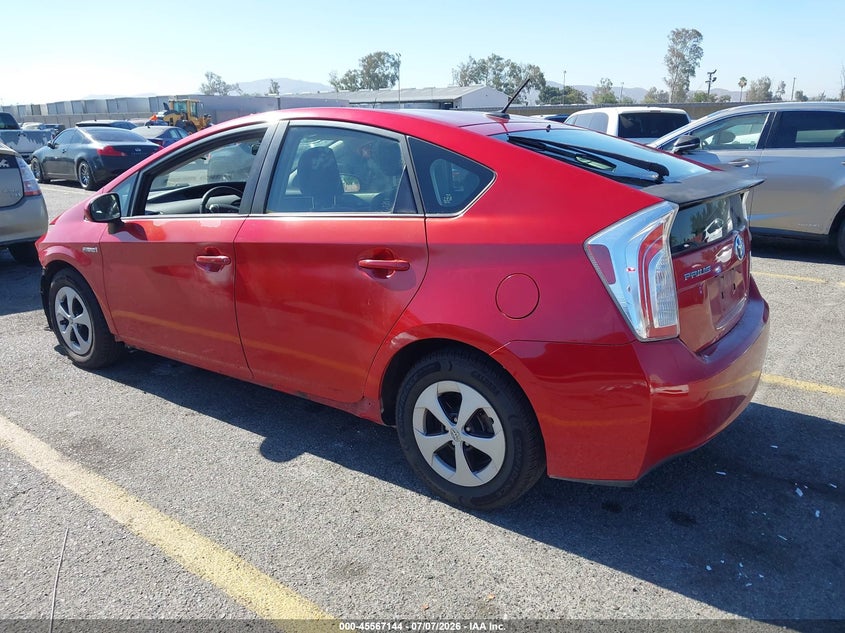 2014 Toyota Prius VIN JTDKN3DU9E0388698 IAAI salvage auction — FRONT END, Salvage (California), sold $1,875 on 2026-07-14 (photo 3)