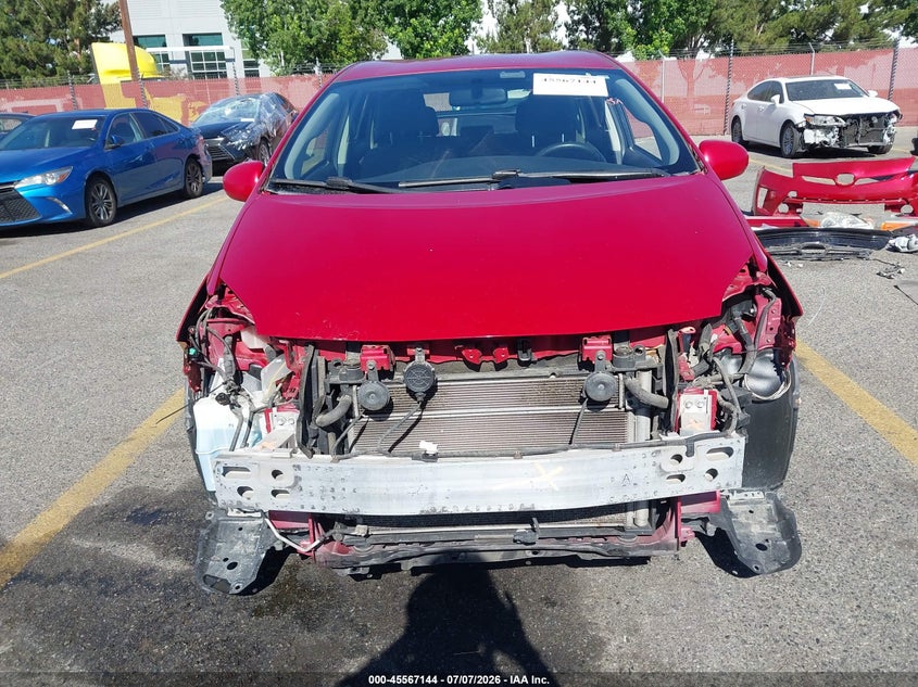 2014 Toyota Prius VIN JTDKN3DU9E0388698 IAAI salvage auction — FRONT END, Salvage (California), sold $1,875 on 2026-07-14 (photo 6)
