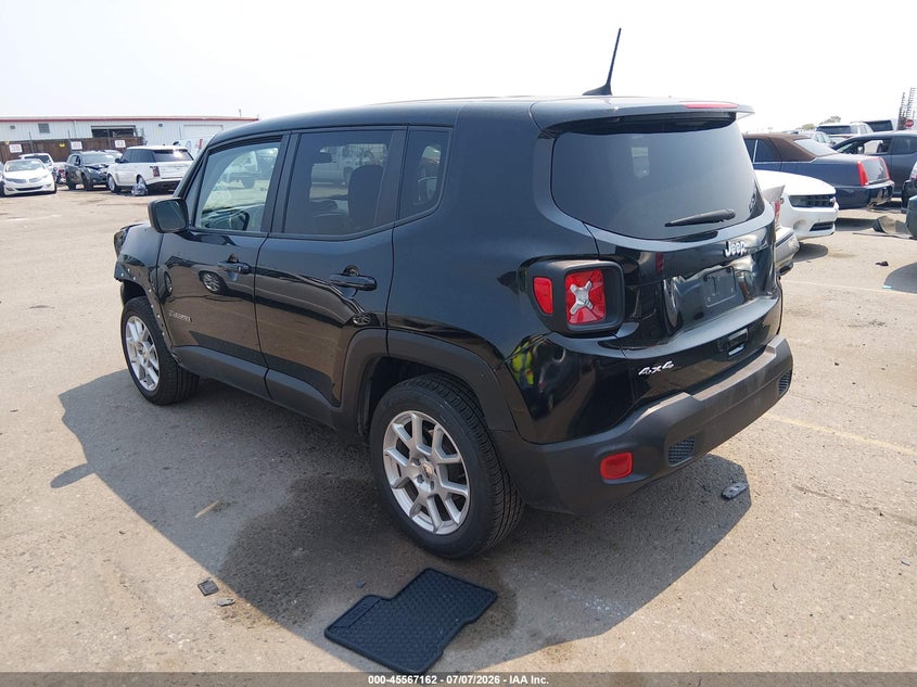 2023 Jeep Renegade VIN ZACNJDB19PPP69808 IAAI salvage auction — FRONT & REAR, Enterprise Vehicles Clear Only (Texas), sold $13,250 on 2026-07-14 (photo 3)