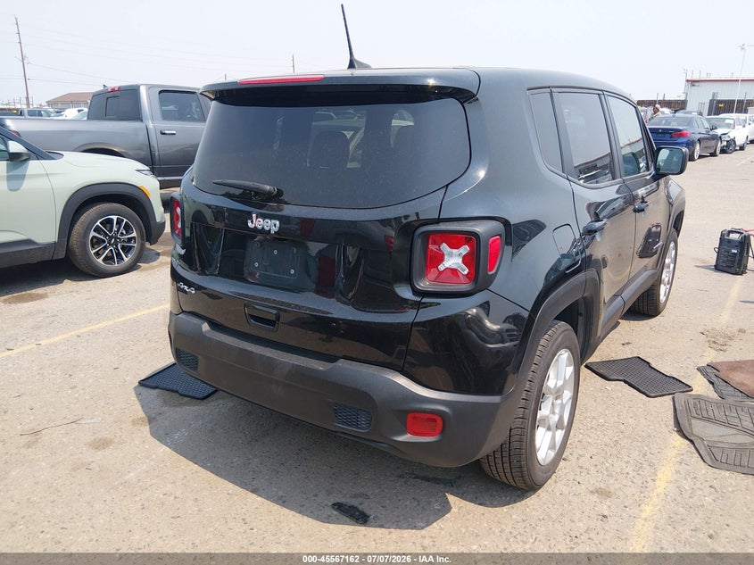 2023 Jeep Renegade VIN ZACNJDB19PPP69808 IAAI salvage auction — FRONT & REAR, Enterprise Vehicles Clear Only (Texas), sold $13,250 on 2026-07-14 (photo 4)