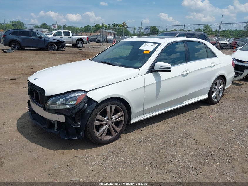 2015 Mercedes-benz E-klasse VIN WDDHF8JB3FB098511 IAAI salvage auction — FRONT END, Salvage (Ohio), sold $2,850 on 2026-08-08 (photo 2)