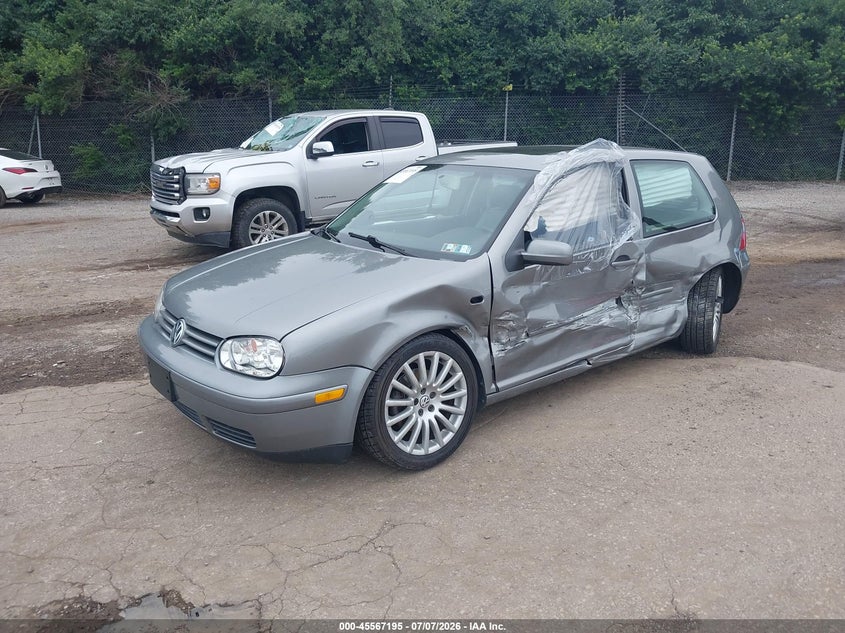 2004 Volkswagen Gti VIN 9BWDE61J344000317 IAAI salvage auction — LEFT SIDE, Salvage (Pennsylvania), sold $550 on 2026-07-24 (photo 2)