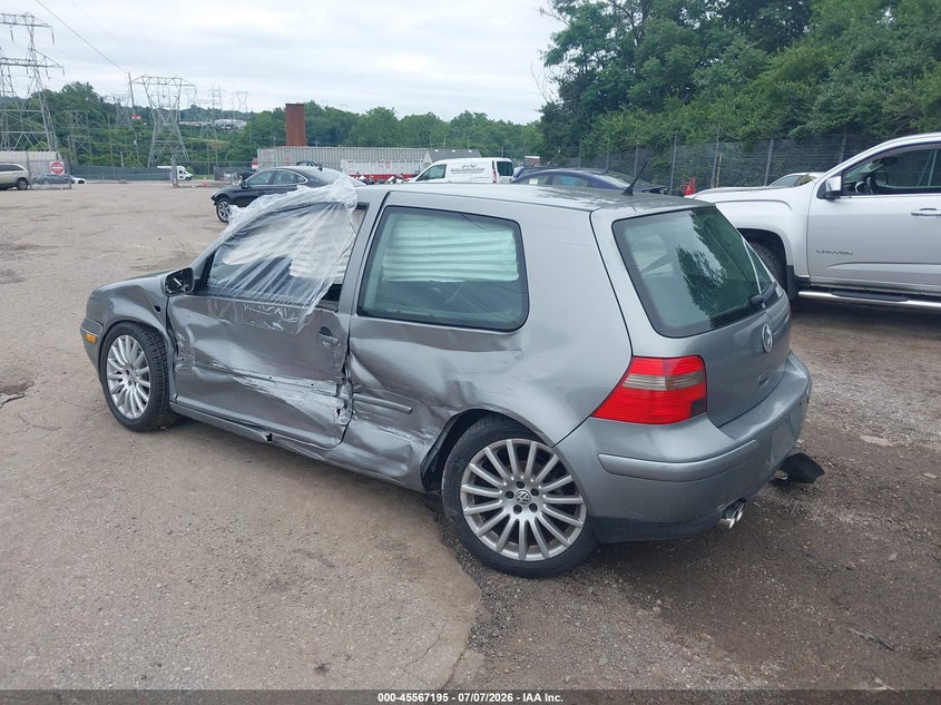 2004 Volkswagen Gti VIN 9BWDE61J344000317 IAAI salvage auction — LEFT SIDE, Salvage (Pennsylvania), sold $550 on 2026-07-24 (photo 3)