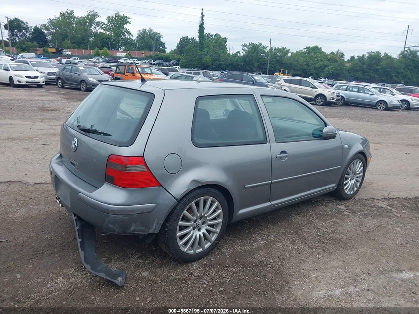 2004 Volkswagen Gti VIN 9BWDE61J344000317 IAAI salvage auction — LEFT SIDE, Salvage (Pennsylvania), sold $550 on 2026-07-24 (photo 4)