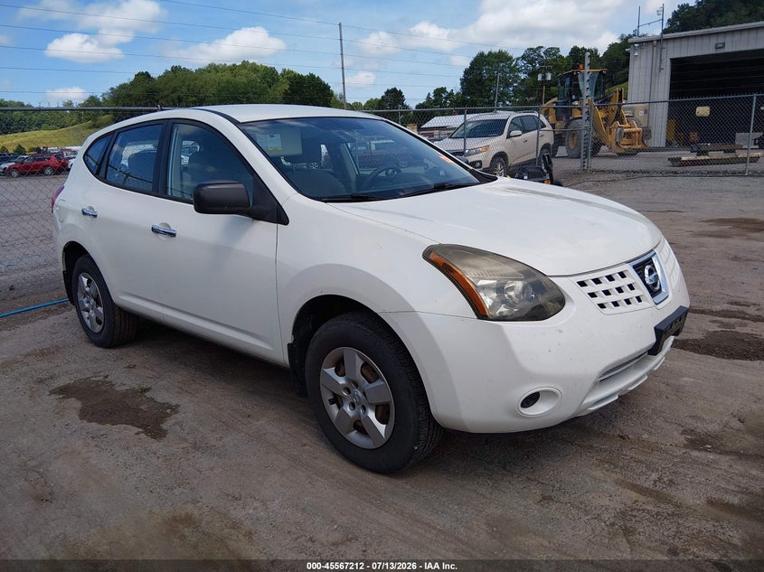2010 Nissan Rogue sport VIN JN8AS5MV6AW146276 IAAI salvage auction — NORMAL WEAR, Clear (Virginia), sold $175 on 2026-07-23 (photo 1)