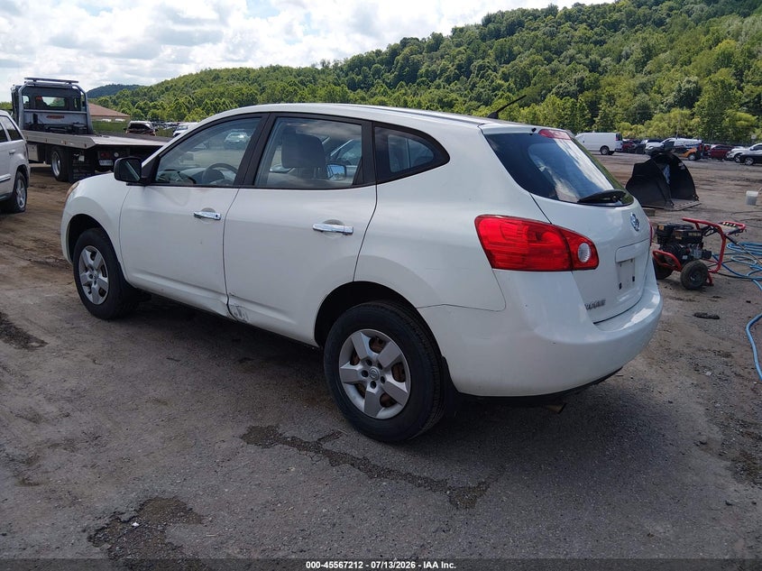 2010 Nissan Rogue sport VIN JN8AS5MV6AW146276 IAAI salvage auction — NORMAL WEAR, Clear (Virginia), sold $175 on 2026-07-23 (photo 3)