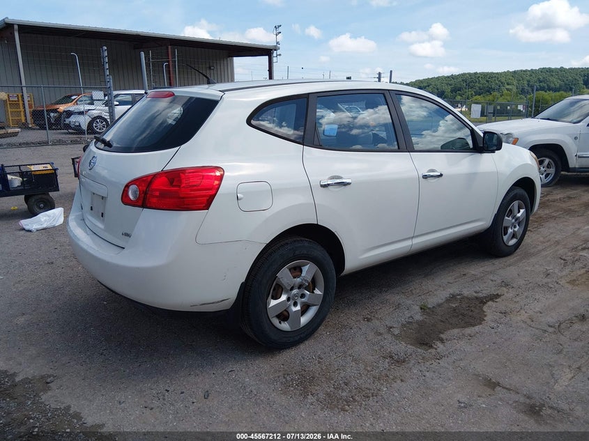 2010 Nissan Rogue sport VIN JN8AS5MV6AW146276 IAAI salvage auction — NORMAL WEAR, Clear (Virginia), sold $175 on 2026-07-23 (photo 4)