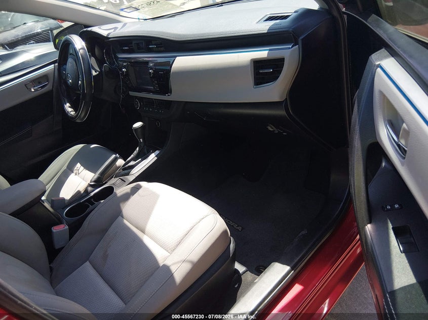 2014 Toyota Corolla VIN 5YFBURHE6EP152962 IAAI salvage auction — NORMAL WEAR, Original (Texas), sold $1,300 on 2026-07-29 (photo 5)