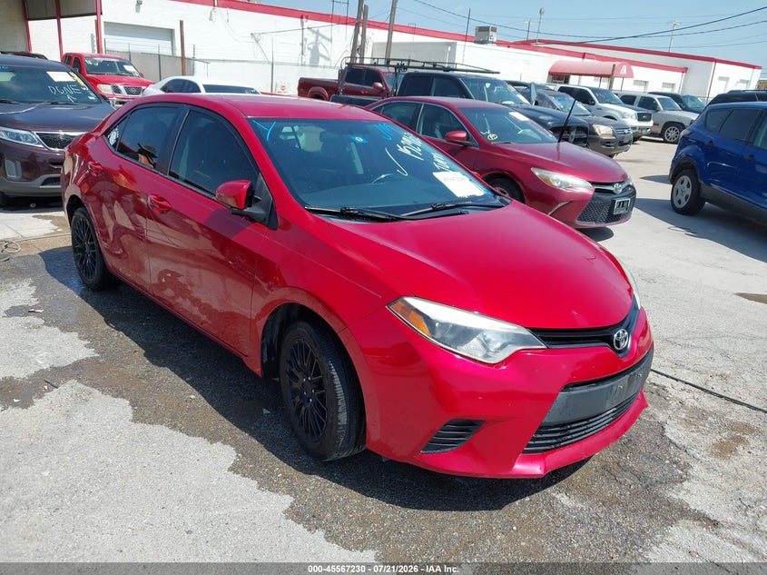 2014 Toyota Corolla VIN 5YFBURHE6EP152962 IAAI salvage auction — NORMAL WEAR, Original (Texas), sold $1,300 on 2026-07-29 (photo 1)
