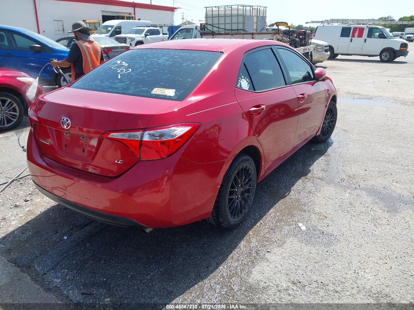 2014 Toyota Corolla VIN 5YFBURHE6EP152962 IAAI salvage auction — NORMAL WEAR, Original (Texas), sold $1,300 on 2026-07-29 (photo 4)
