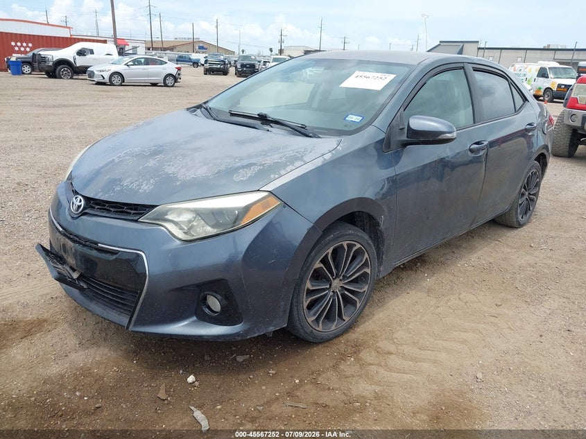2015 Toyota Corolla VIN 5YFBURHE1FP198460 IAAI salvage auction — NORMAL WEAR, Nrc Lienholder Repossession Paperwork (Texas), sold $25 on 2026-07-29 (photo 2)