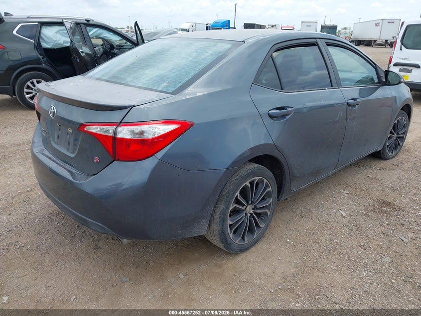 2015 Toyota Corolla VIN 5YFBURHE1FP198460 IAAI salvage auction — NORMAL WEAR, Nrc Lienholder Repossession Paperwork (Texas), sold $25 on 2026-07-29 (photo 4)