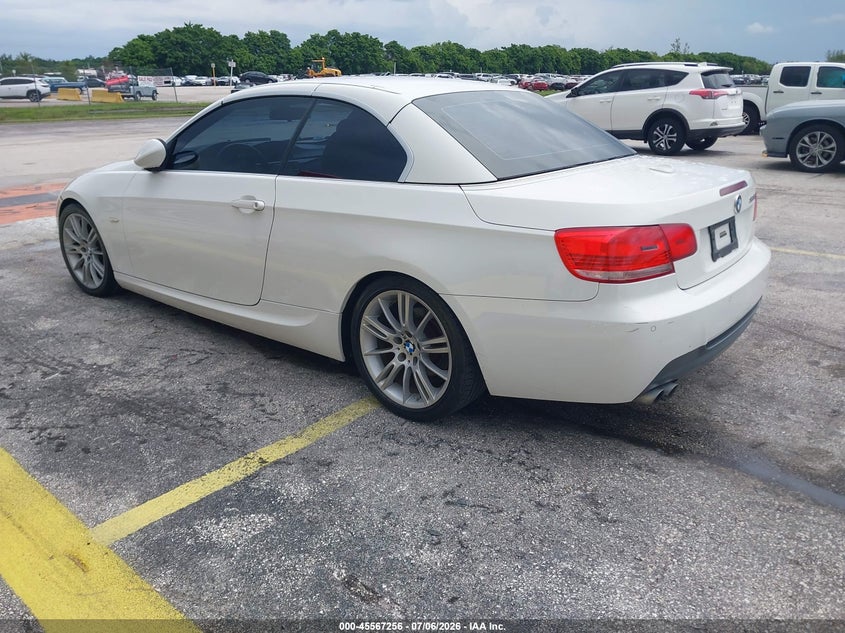 2009 BMW 3 series VIN WBAWL135X9PX27288 IAAI salvage auction — LEFT FRONT, Clear (Florida), sold $1,850 on 2026-07-09 (photo 3)