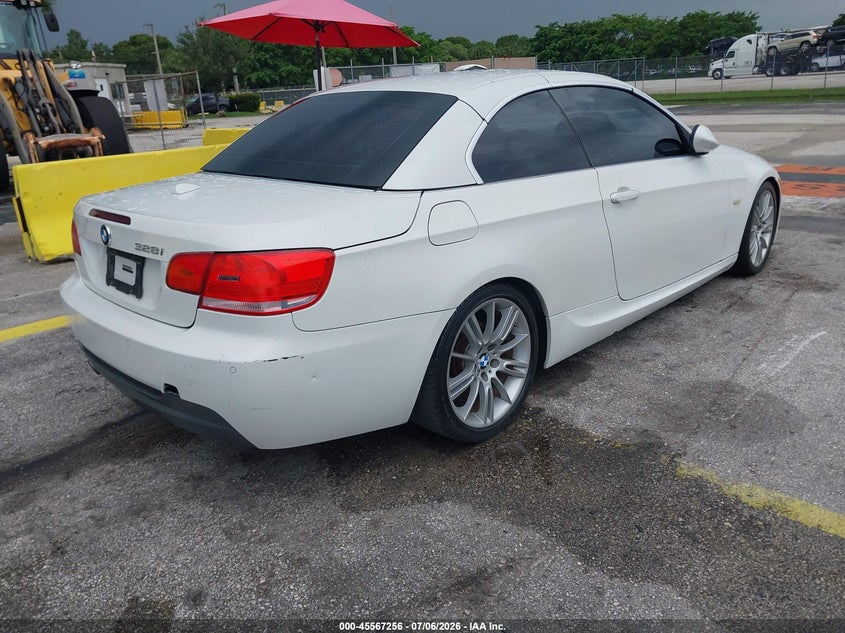 2009 BMW 3 series VIN WBAWL135X9PX27288 IAAI salvage auction — LEFT FRONT, Clear (Florida), sold $1,850 on 2026-07-09 (photo 4)