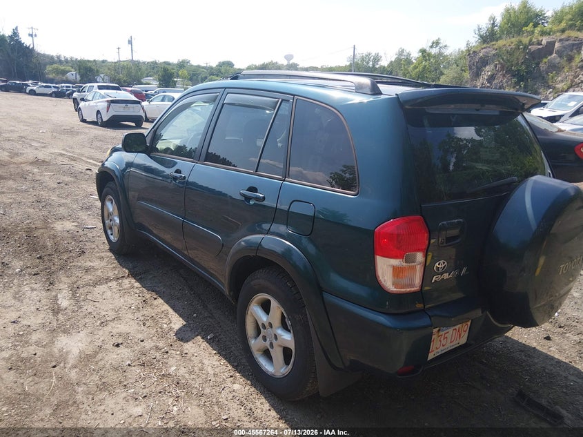 2003 Toyota Rav 4 VIN JTEHH20V836085816 IAAI salvage auction — REAR END, Clear (Massachusetts), sold $425 on 2026-07-18 (photo 3)