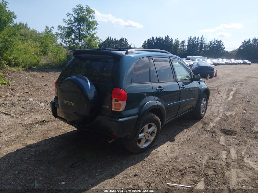 2003 Toyota Rav 4 VIN JTEHH20V836085816 IAAI salvage auction — REAR END, Clear (Massachusetts), sold $425 on 2026-07-18 (photo 4)