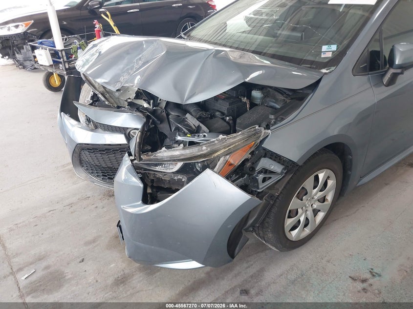 2020 Toyota Corolla VIN JTDEPRAE6LJ004925 IAAI salvage auction — FRONT END, Certificate Of Destruction (Florida), sold $1,550 on 2026-07-22 (photo 6)